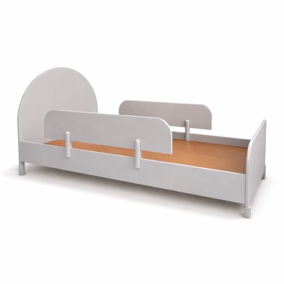 LUNAR BED 3.5 FT. DOVE GREY