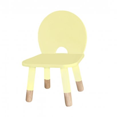เก้าอี้เด็ก มาการอง สีเหลือง
