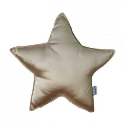 STAR PILLOW CHARM PALE GOLD