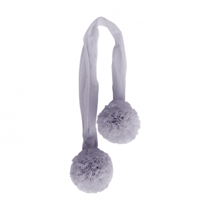 POM GARLAND LIGHT GREY