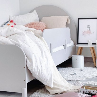 เตียงนอนเด็ก  Lunar Bed เฟอร์นิเจอร์ไม้สำหรับเด็ก ตกแต่งห้องเด็ก 