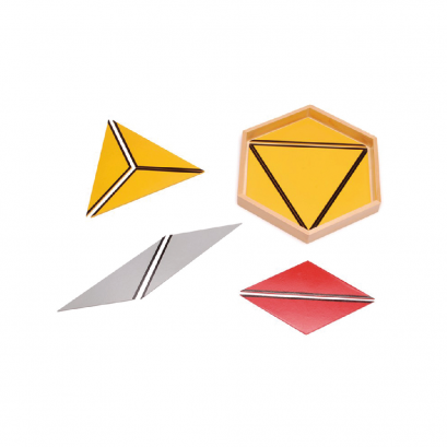 ชุดสามเหลี่ยมในมุมหกเหลี่ยมใหญ่