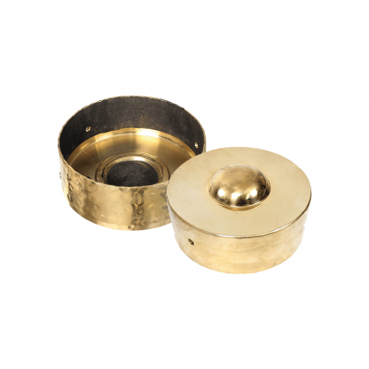 ลูกฆ้องลงหินตีขึ้นรูปด้วยมือ (ฆ้องมอญวงเล็ก)