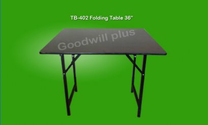 Folding table 36 “ white color or beech color (formica)