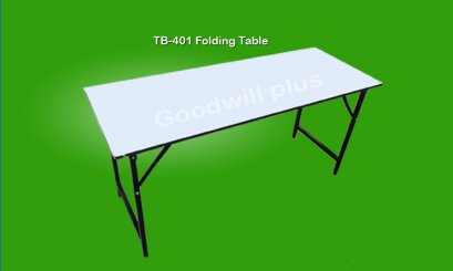 Folding table white color or beech color (formica)