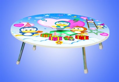 Circle picnic table design