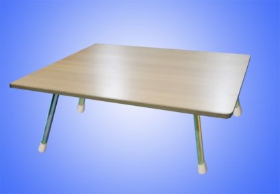 Picnic table with Top Beech design Steel  legs