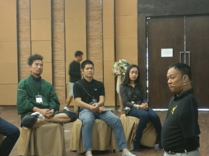 บรรยากาศ กิจกรรมอาสาศิลป์เวิร์กช็อป ครั้งที่ 1