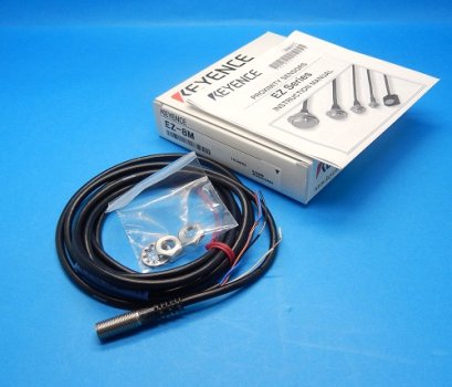 KEYENCE EZ-8M / Proximity sensors ยูนิตหลัก, ชนิดสายชิลด์, M8, NPN - EZ-8M @ ราคา
