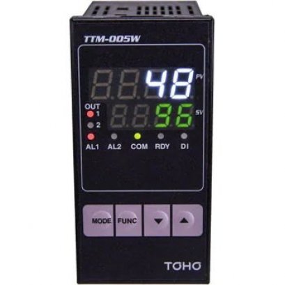 TOHO TTM-005W-R-AB เครื่องควบคุมอุณหภูมิแบบดิจิตอล Digital Temperature Controller (Size 48x96 mm.) (2 Output Relay) @ ราคา