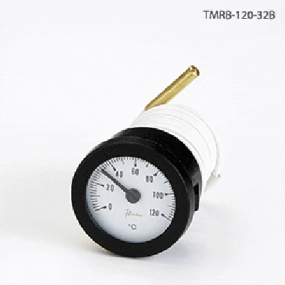 (เลิกผลิต ใช้รุ่นแทน) RAINBOW TMRB-120-32B (0~120°C) เกจ์วัดอุณหภูมิแบบท่อแคปปิลารี่ Capillary Thermometer ราคา