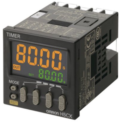 Digital Timer ไทม์เมอร์ OMRON H5CX-A-N ไฟเลี้ยง 220VAC ทามเมอร์ @ ราคา
