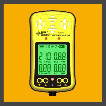 AS8900 Multi-Gas Monitor สมาร์ทเซ็นเซอร์ Smart Sensor / ราคา