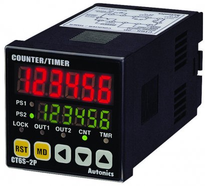 AUTONICS CT6S-2P4 เครื่องนับและตั้งเวลา Counter/Timer @ ราคา