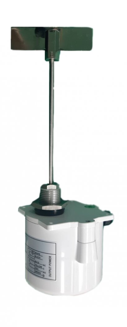 Level Paddle Switch สวิตช์ใบพัดตรวจจับระดับวัตถุประเภทของแข็ง,Model: LM-001N-S,Brand: PM / ราคา 