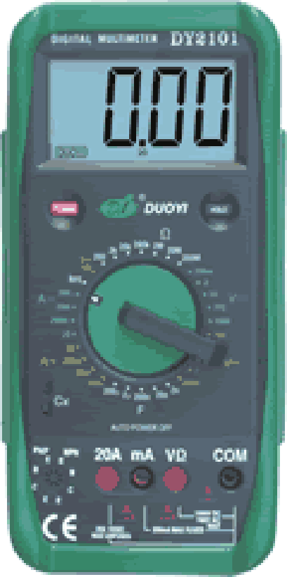 Digital Multimeters DY2101  , DUOYI เครื่องมือวัดและทดสอบทางด้านไฟฟ้า / ราคา