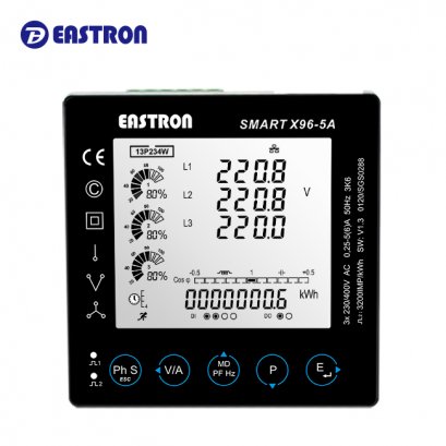 Eastron SMART X96-5A เพาเวอร์มิเตอร์ Power Meter Digital (RS485 Modbus RTU) @ ราคา