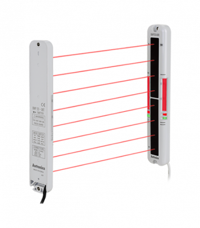 Autonics BWP20-08 สวิทช์ลำแสง/ม่านแสง Area Sensor (Sensing Height 140 mm.) (Distance 0.1 to 5m) (Output NPN) (Supply 12-24VDC)  ราคา