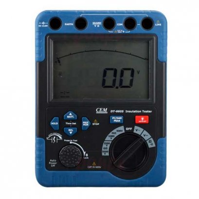 DT-6605 / CEM เครื่องวัดความต้านทานฉนวน INSULATION TESTER / ราคา