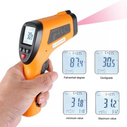 HT-868 / XINTEST เครื่องวัดอุณหภูมิ อินฟราเรด INFRARED THERMOMETER / ราคา 
