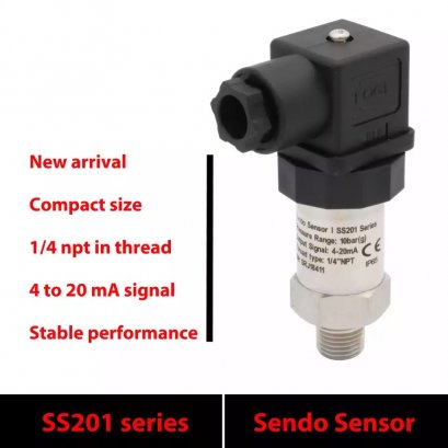 SENDO SS201 / Ranges 0-16 bar เซนเซอร์วัดความดัน Pressure Transmitter / Output 4-20mA Supply 9-30 VDC เกลียว NPT 1/4&quot; ราคา