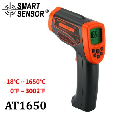 Smart Sensor AT1650 เครื่องวัดอุณหภูมิอินฟราเรด Infrared Thermometer (-18℃ ~ 1650℃)  / ราคา