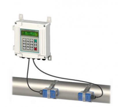 TUF-2000S เครื่องวัดอัตราการไหลของเหลว แบบอุลตร้าโซนิคชนิดรัดท่อ (SD Card)  Ultrasonic Clamp On Flow Meter @ ราคา