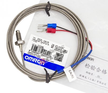 Omron E52L-CA1D / เทอร์โมคัปเปิลแบบหัวสกรู M6 สายยาว 2 เมตร Type-K Thermocouple @ ราคา