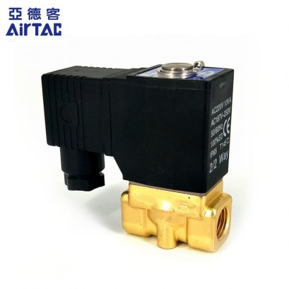 AirTAC 2W150-15A โซลินอยด์วาล์วทองเหลือง (1/2 นิ้ว) (NC) (Coil 220VAC) Solenoid Valve @ ราคา