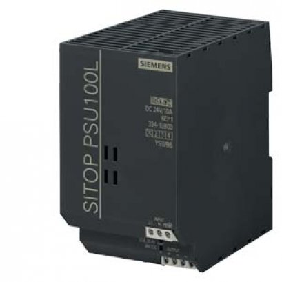 SIEMENS Model  6EP1334-1LB00 / พาวเวอร์ซัพพลาย ซีเมนส์ SIEMENS SITOP PSU100L 24 V/10 A Stabilized power supply input: 120/230 V AC, output: DC 24 V/10 A ( 6EP1334-1LB00 ) @ ราคา