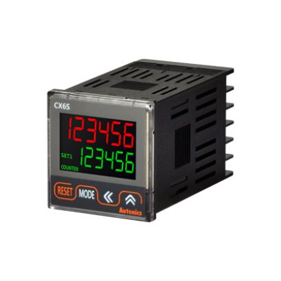 Autonics CX6S-1P4 เครื่องนับจำนวนและเครื่องตั้งเวลาระบบดิจิตอล LCD Display Counter/Timers / ราคา