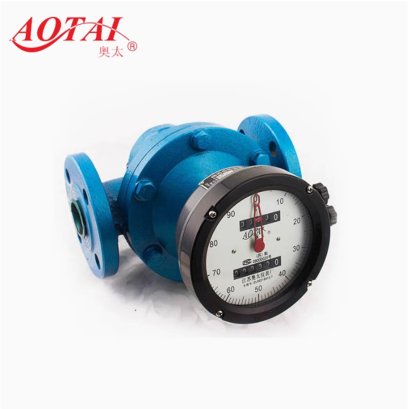 AOTAI รุ่น LC-50 มิเตอร์วัดปริมาณการไหลของน้ำมัน ขนาดท่อ 2 นิ้ว (หน้าแปลน DIN) Oval Gear Flow Meter @ ราคา