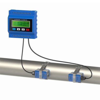 TUF-2000M เครื่องวัดอัตราการไหลแบบอุลตร้าโซนิคชนิดรัดท่อ Ultrasonic Clamp On Flow Meter @ ราคา