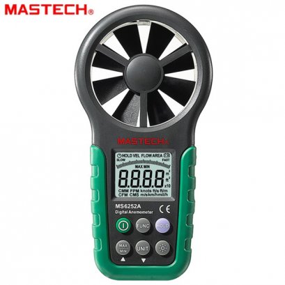 Mastech MS6252A  เครื่องวัดความเร็วลม DIGITAL ANEMOMETER @ ราคา