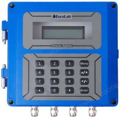 EUROLAB ELC5000  เครื่องวัดอัตราการไหลแบบอุลตร้าโซนิคชนิดรัดท่อ Ultrasonic Clamp On Flow Meter / ราคา