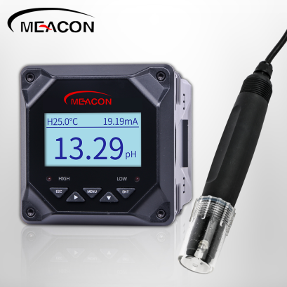 Meacon MIK-pH6.5 พีเอชคอนโทรลเลอร์ pH Meter Controller + MIK-pH-6001 Plastic pH electrode สายยาว 5 เมตร @ ราคา
