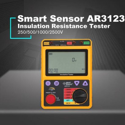 AR3123 / SMART SENSOR เครื่องวัดความต้านทาน HIGH VOLTAGE INSULATION TESTER / ราคา