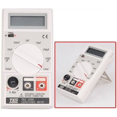 เครื่องวัดคาปาซิเตอร์ CAPACITANCE METER TES-1500 / ราคา