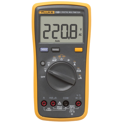 Fluke 15B+ Digital Multimeter มัลติมิเตอร์ฟลุ๊ค (มีสินค้าพร้อมส่ง) (made in china Fluke CN) @ ราคา