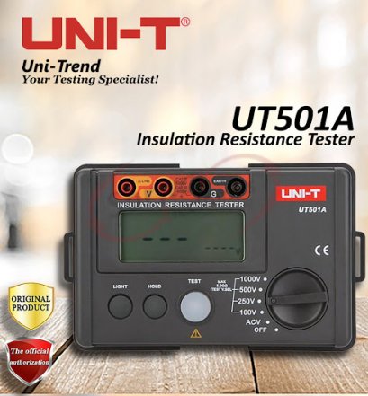UT501A / Uni-t เครื่องทดสอบฉนวน Insulation Resistance Tester UT-501A @ ราคา