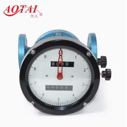 AOTAI รุ่น LC-15 มิเตอร์วัดปริมาณการไหลของน้ำมัน ขนาดท่อ 1/2 นิ้ว (หน้าแปลน Flange) Oval Gear Flow Meter ราคา