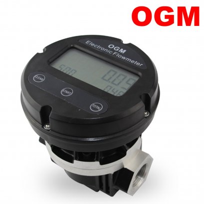 Oval Gear Flow Meter OGM-E-25 (ขนาดท่อ 1 นิ้ว) มิเตอร์วัดปริมาณการไหล  ราคา
