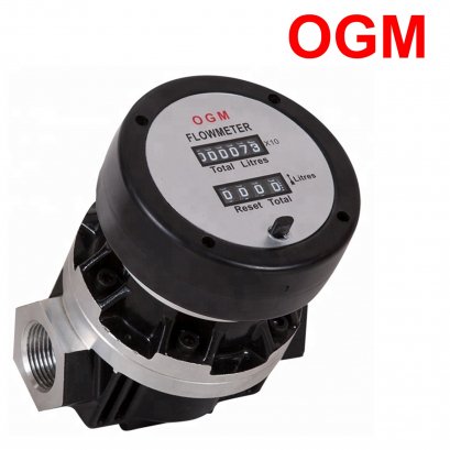 Oval Gear Flow Meter OGM-25 (ขนาดท่อ 1 นิ้ว) มิเตอร์วัดปริมาณการไหล @ ราคา