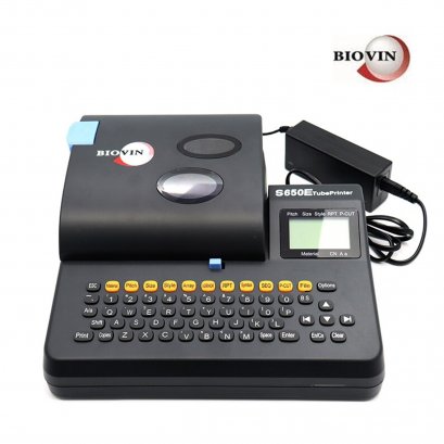 Biovin S650E เครื่องพิมพ์ปลอกสายและสติกเกอร์ Tube Marker Printer @ ราคา
