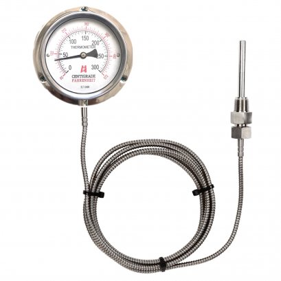 &quot;HD&quot; WTZ-300 (0-300°C) เกจ์วัดอุณหภูมิแบบท่อแคปปิลารี่ thermometer capillary  @ ราคา