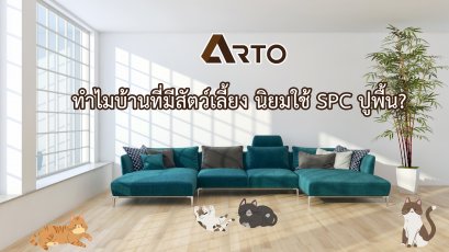 ทำไมบ้านที่มีสัตว์เลี้ยง นิยมใช้ SPC ปูพื้น?