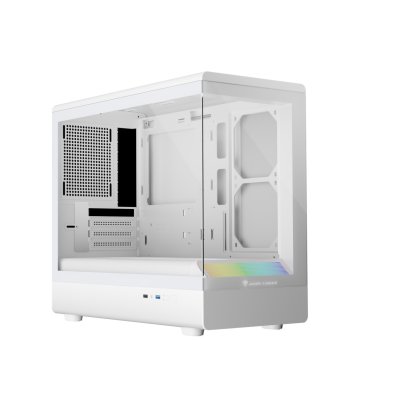 mATX Case (MS-01 White) Jungle Leopard by LWC
