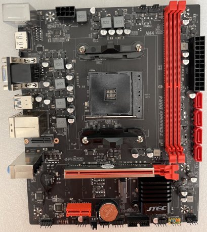MAINBOARD AM4 (B450M-VH) LWC มือ 2