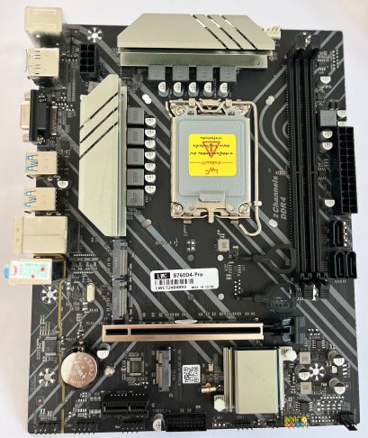 Mainboard 1700 (B760D4-PRO) เมนบอร์ด LWC(Longwell)