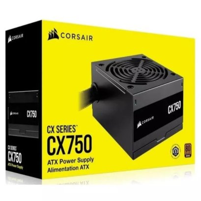 CX Series, CX750, 750 Watt, 80 PLUS Bronze, 5yr Warranty